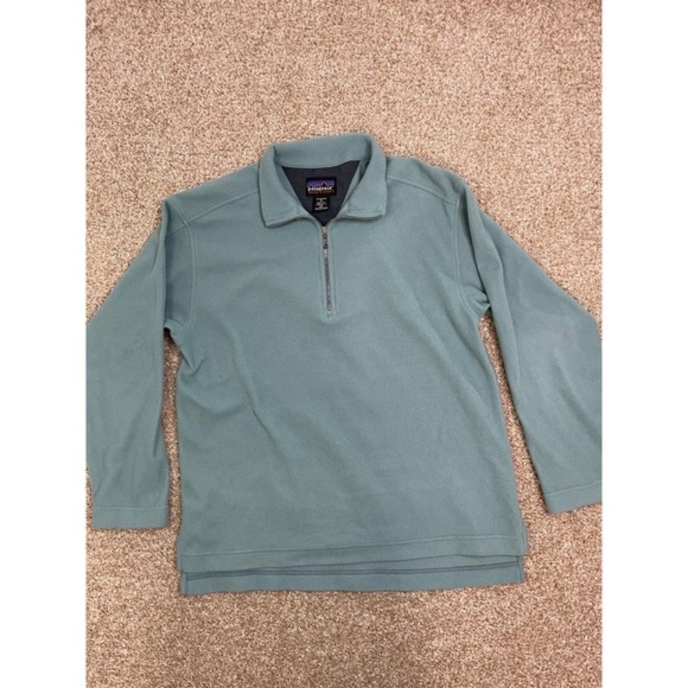 Patagonia Better Sweater 1/4 Zip‎ Pullover Women's Green Fleece Jacket